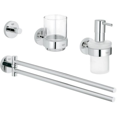 Набор аксессуаров Grohe Essentials 40846001 Набор аксессуаров Grohe Essentials 40846001