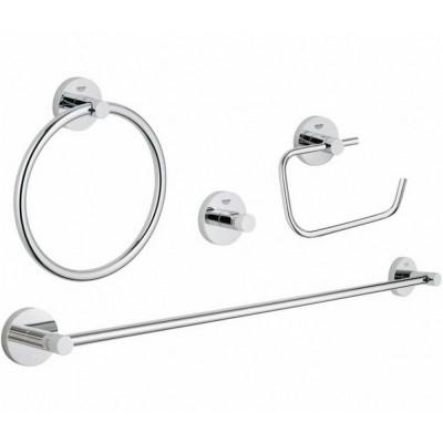 Набор аксессуаров Grohe Essentials 40823001 Набор аксессуаров Grohe Essentials 40823001