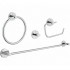 Набор аксессуаров Grohe Essentials 40823001 Набор аксессуаров Grohe Essentials 40823001