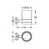 Стакан Grohe Essentials Cube 40755001 Стакан Grohe Essentials Cube 40755001