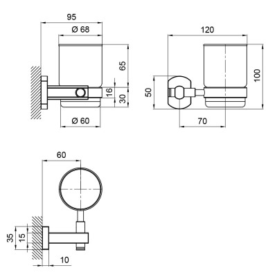 Стакан Qtap Liberty BLM 1158 Стакан Qtap Liberty BLM 1158