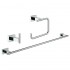 Набор аксессуаров Grohe Essentials Cube 40777001 Guest