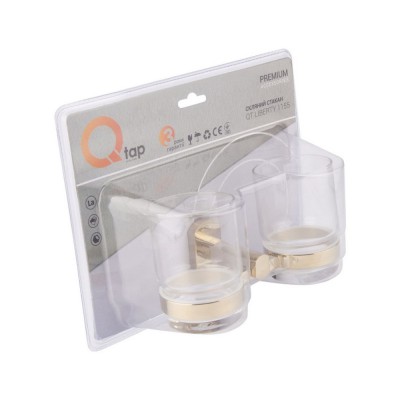 Стакан двойной Q-tap Liberty ORO 1155