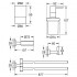 Набор аксессуаров Grohe Essentials Cube 40847001