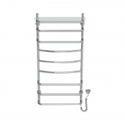 Полотенцесушитель электрический Q-tap Yunost (CRM) P9 500х900 RE с полкой