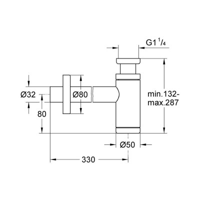 Сифон для раковины Grohe 28912000 Сифон для раковины Grohe 28912000