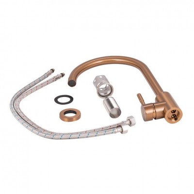 Смеситель для кухни Q-tap D007FBR PVD bronze Смеситель для кухни Q-tap D007FBR PVD bronze