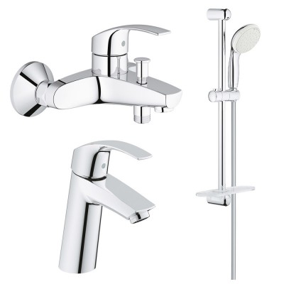 Набор смесителей Grohe Eurosmart M-Size 123246M Набор смесителей Grohe Eurosmart M-Size 123246M
