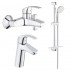 Набор смесителей Grohe Eurosmart M-Size 123246M Набор смесителей Grohe Eurosmart M-Size 123246M