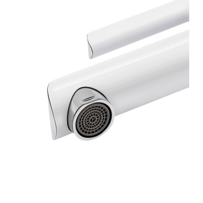 Смеситель для раковины белый Qtap Grand WCR 001F Смеситель для раковины белый Qtap Grand WCR 001F