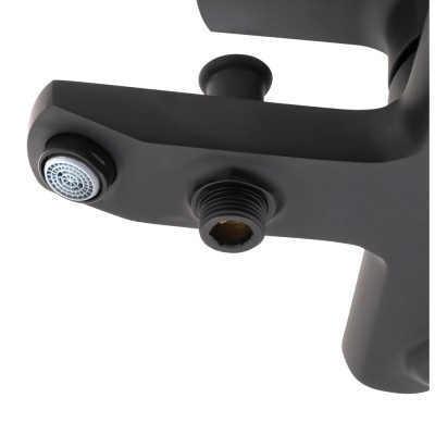 Смеситель для ванны черный Qtap Lipno 3023101DCB Смеситель для ванны черный Qtap Lipno 3023101DCB