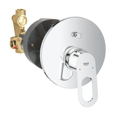 Смеситель скрытого монтажа для душа Grohe BauLoop 29081000 на два потребителя Смеситель скрытого монтажа для душа Grohe BauLoop 29081000 на два потребителя