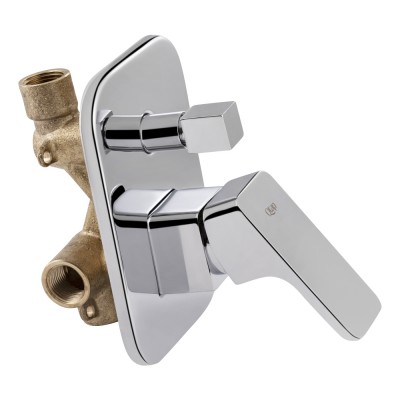 Смеситель для душа скрытого монтажа Qtap Namesti 6225102NC