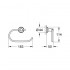 Держатель для туалетной бумаги Grohe Essentials 40657001