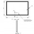 Зеркало Q-tap Mideya LED DC-F904 с антизапотеванием 800х600