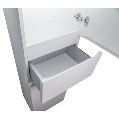 Пенал Q-tap Albatross WHI PN1600DR напольный Пенал Q-tap Albatross WHI PN1600DR напольный