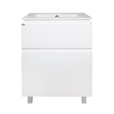 Тумба с умывальником Q-tap Albatross WHI TN600D напольная Тумба с умывальником Q-tap Albatross WHI TN600D напольная